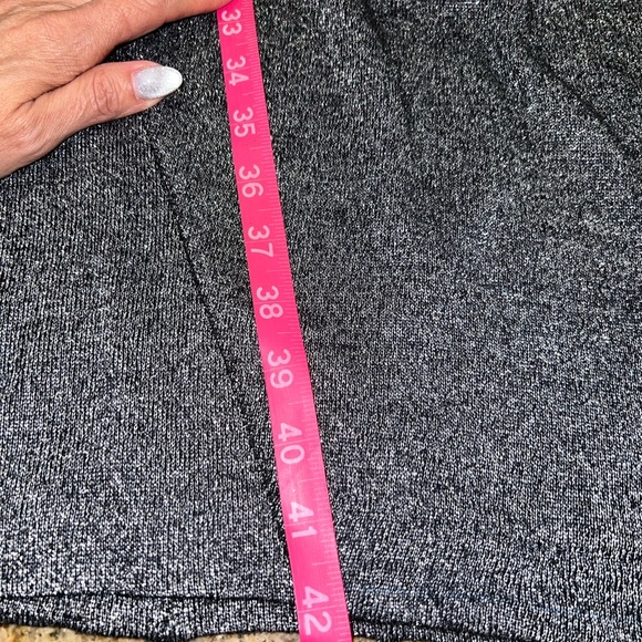 One Teaspoon Charcoal Bodycon Midi Dress Mock Neck Zipper back Shimmer Small NWT - Picture 8 of 11